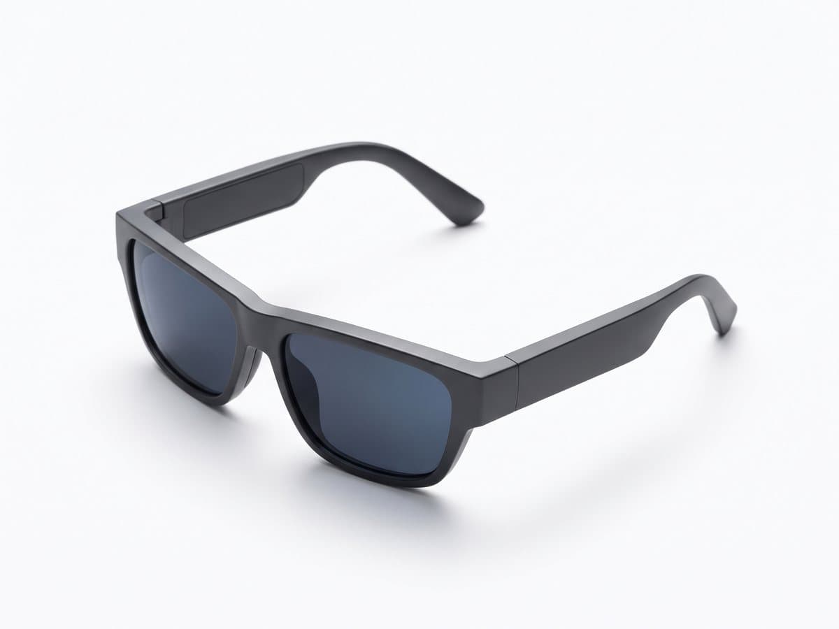 Lunettes de réalité augmentée graphite foncé à la face enveloppante